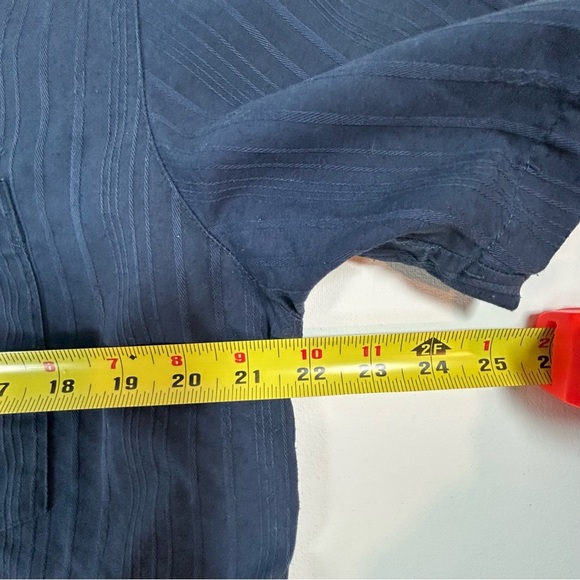 Volcom Dark Blue Casual Button Down Skater Vintage Y2K Shirt - Men’s Medium - Picture 4 of 11